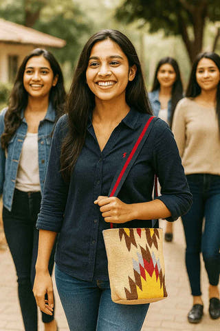 Nomad Wanderlust Satchel Desert