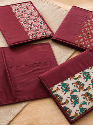 Indian Prints Fabric Folder