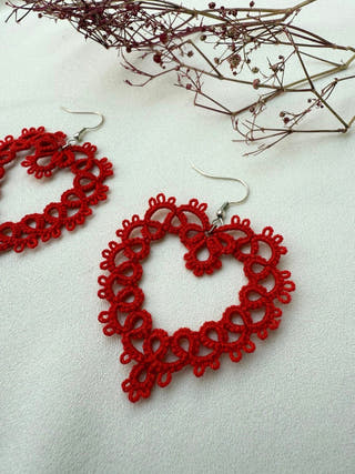 EarringsFlaming Heart EarringsKnots to NodeFlourish Planet