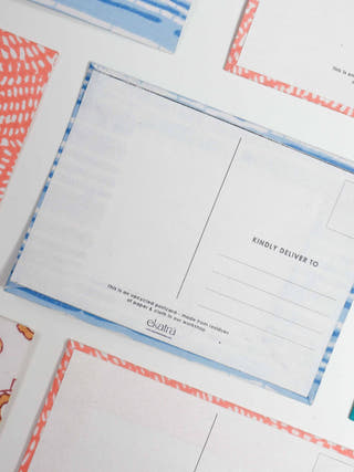 Up-Cycled Cards Postcards