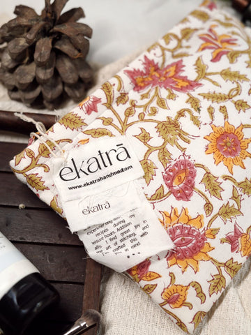 Utlity Pinkfloral Pouch
