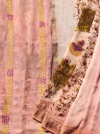 Krishna Maheshwar Saree BAGEEYA