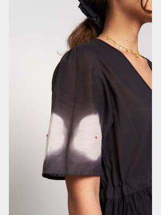 Hana Clamp Wrap Dress Something Sustainable