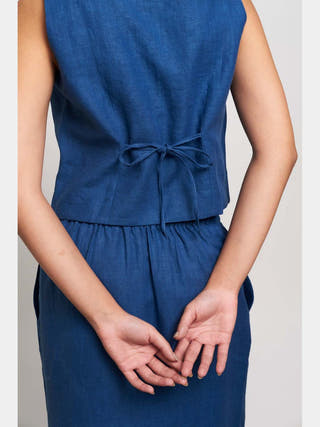 Ikigai Indigo Skirt Something Sustainable