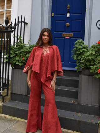 Red Cherry Co-Ord Set