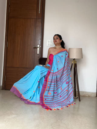 Sky Beauty Saree