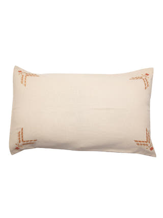 Hand Embroidered Pillow Cover