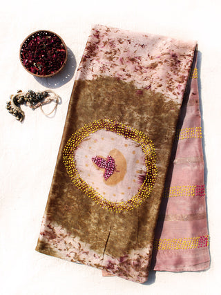 Krishna Maheshwar Saree BAGEEYA