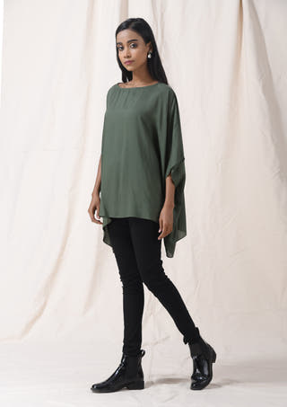 Kaftan Top Olive