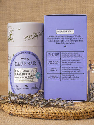 Kashmiri Lavender Body Powder (Talc free)