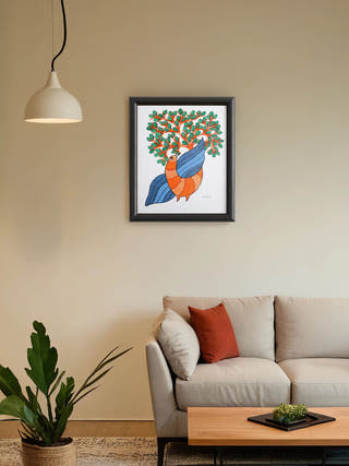 Bird of Harmony Under the Tree