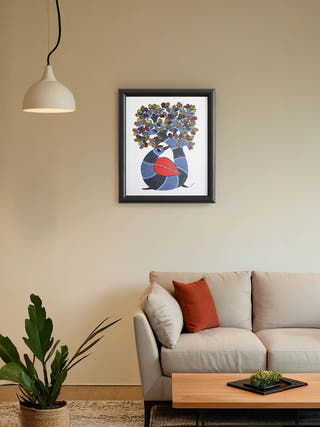 Peacock and Tree of Life