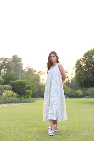 Leila Striped Dress