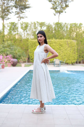 Leila Striped Dress