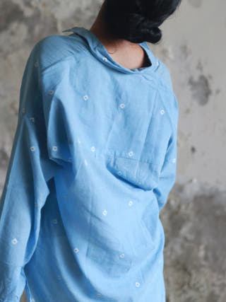 Light Indigo Core Shirt Blue with N.