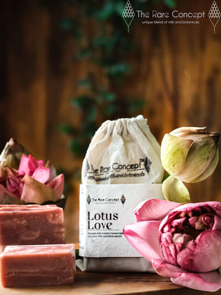 Lotus Love Coconut Milk Soap The RARE CONCEPT