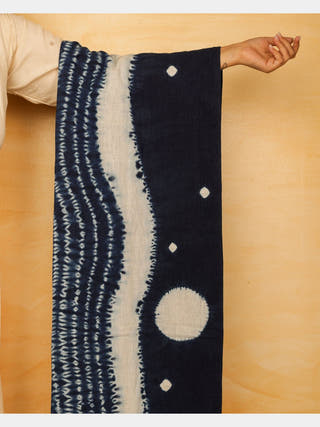 Table & DiningLunar | Table Runner | IndigoGumfuFlourish 