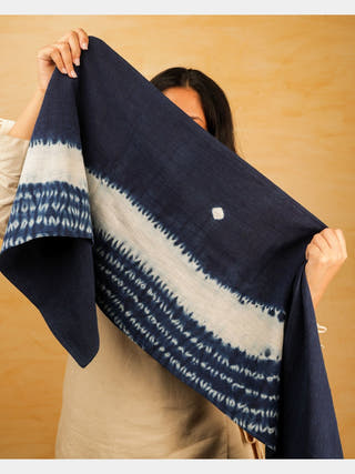 Table & DiningLunar | Table Runner | IndigoGumfuFlourish 