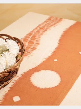 Table & DiningLunar | Table Runner | RustGumfuFlourish 