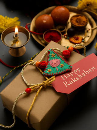 Shubh Handmade Textile Rakhi