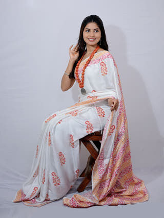 Kumudni Modal Silk Saree