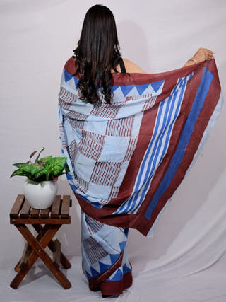 Jyamiti Print Modal Silk Saree
