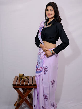 Panchhi Modal Silk Saree