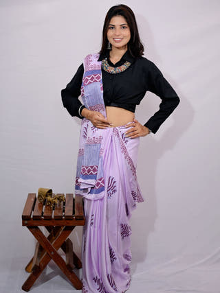 Panchhi Modal Silk Saree