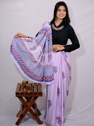 Panchhi Modal Silk Saree