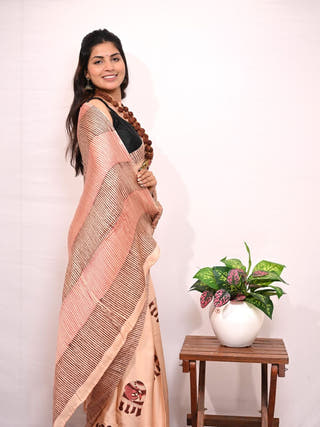 Gajdevika Modal Silk Saree