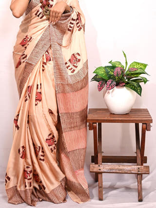 Gajdevika Modal Silk Saree