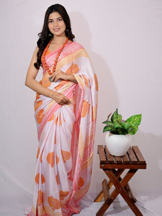 Panchtatva Modal Silk Saree