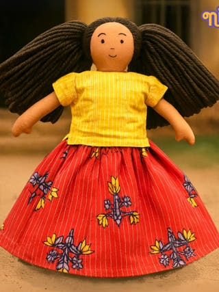 Nilah's Younger Sister Mira Girl Doll Classic Red