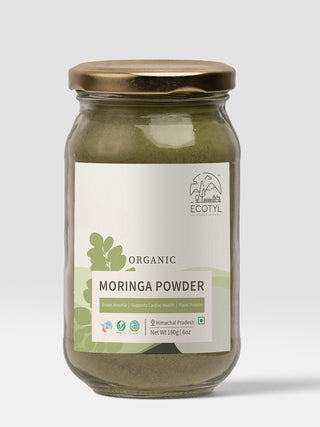 Moringa Leaf Powder Natural Multi-Vitamin Good for Hair & Skin Ecotyl