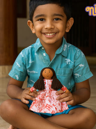 Nilah Girl Doll Dress Jacket Set