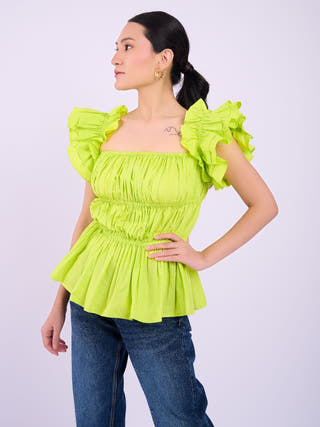 Malla Top | Lime