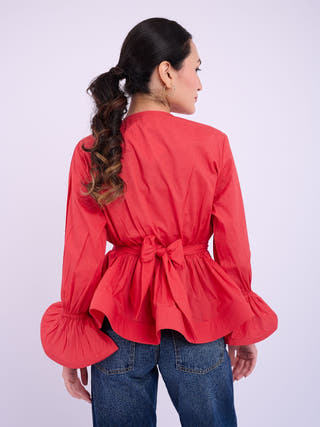 Paige Top | Red