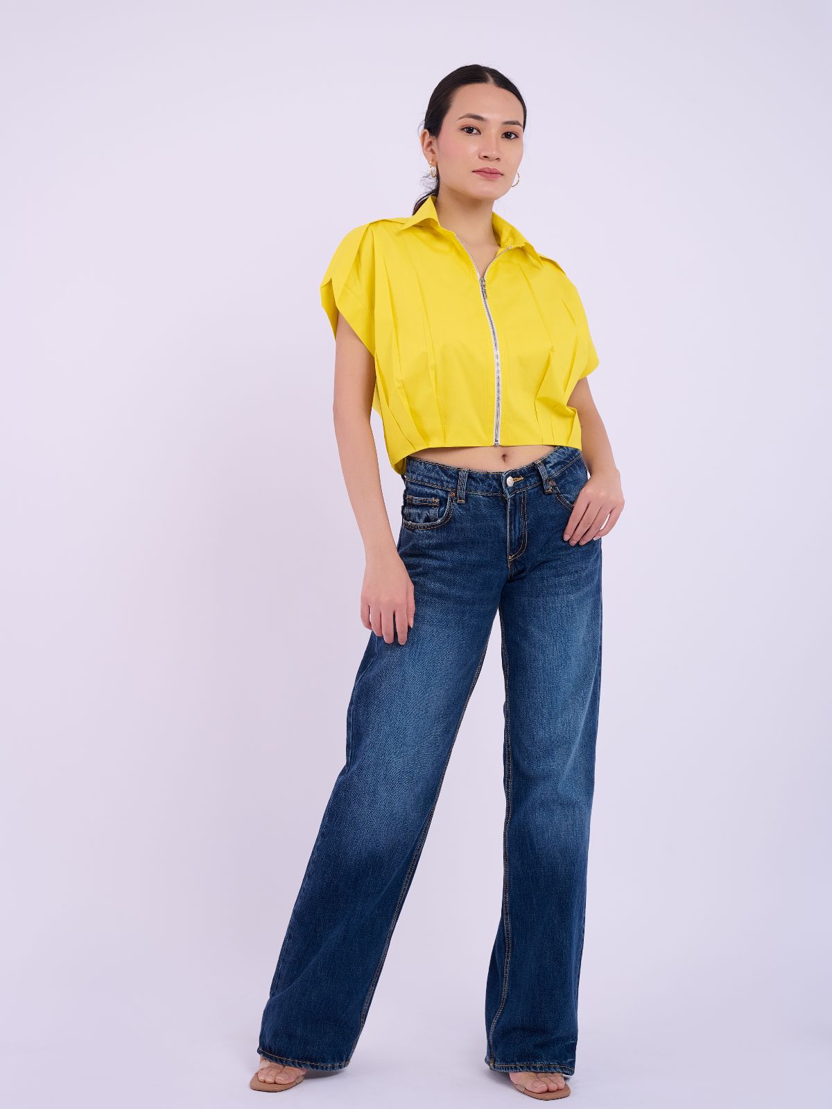 Daphnie Top | Yellow