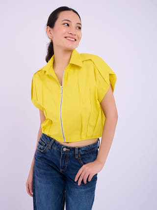 Daphnie Top | Yellow