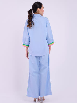 Harper Top | Light Blue