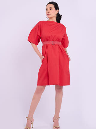 Bia Mini Dress | Berry Red