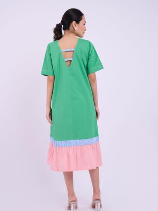 Mira Dress | Dark Green