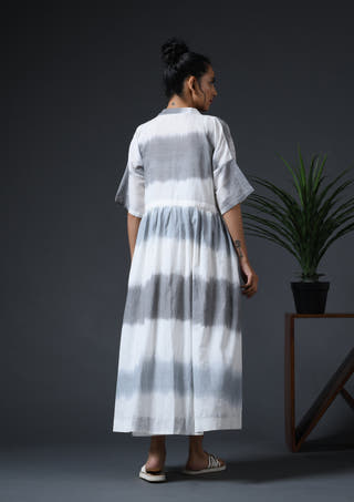 Ombré Ikat Dress