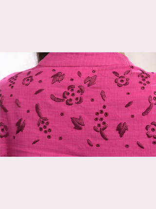 Orchid Flared Dress Earth Route