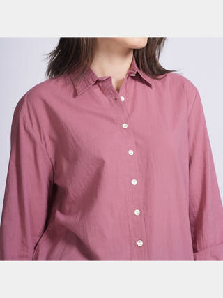 Organic Cotton Solid Jessica Shirt with Trousers Co-ord Set Saltpetre
