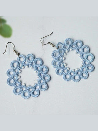 EarringsPowder Loop EarringsKnots to Node Flourish