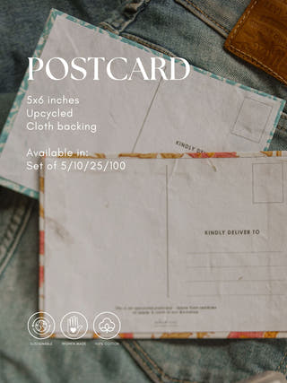 Up-Cycled Cards Postcards