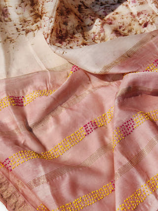 Krishna Maheshwar Saree BAGEEYA