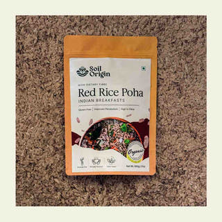 Red Rice Poha (Flakes)