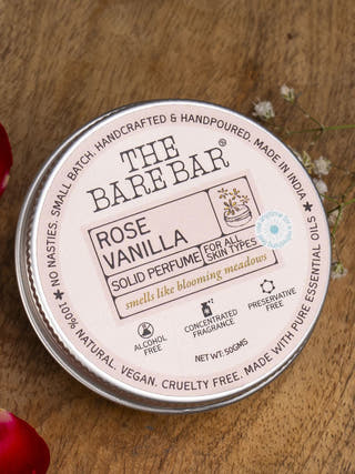 Rose Vanilla Solid Perfume